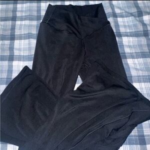 Offline by Aerie real me high waisted crossover flare leggings